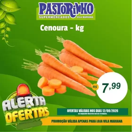 Catálogo Supermercado Pastorinho | Ofertas exclusivas | 2026-08-12T00:00:00.000Z - 2026-08-12T00:00:00.000Z