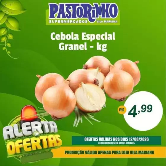 Catálogo Supermercado Pastorinho | Ofertas e promoções atuais | 2026-08-12T00:00:00.000Z - 2026-08-12T00:00:00.000Z