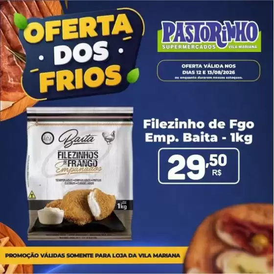 Catálogo Supermercado Pastorinho | Ofertas especiais para você | 2026-08-12T00:00:00.000Z - 2026-08-13T00:00:00.000Z