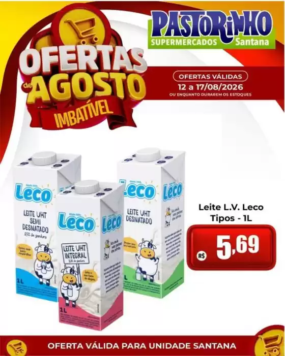 Catálogo Supermercado Pastorinho | Ofertas exclusivas para nossos clientes | 2026-08-12T00:00:00.000Z - 2026-08-17T00:00:00.000Z