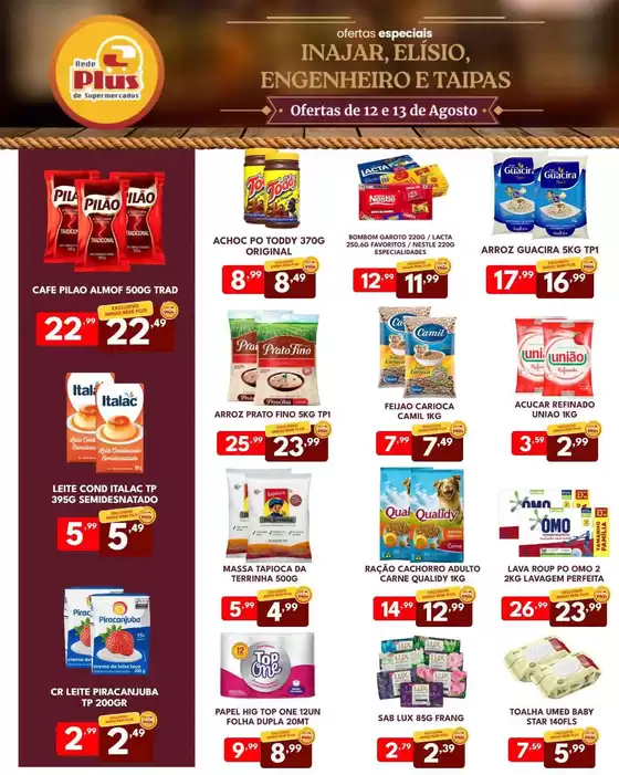 Catálogo Rede Plus Supermercados | Nossas melhores ofertas para você | 2026-08-12T00:00:00.000Z - 2026-08-13T00:00:00.000Z
