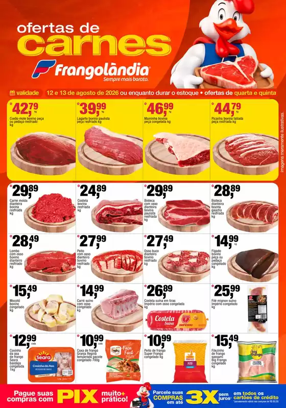 Catálogo Super Frangolândia | Ótima oferta para todos os clientes | 2026-08-12T00:00:00.000Z - 2026-08-13T00:00:00.000Z