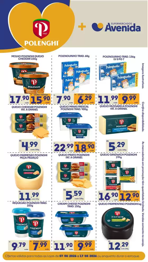 Catálogo Supermercados Avenida | Descubra ofertas atraentes | 2026-08-07T00:00:00.000Z - 2026-08-17T00:00:00.000Z