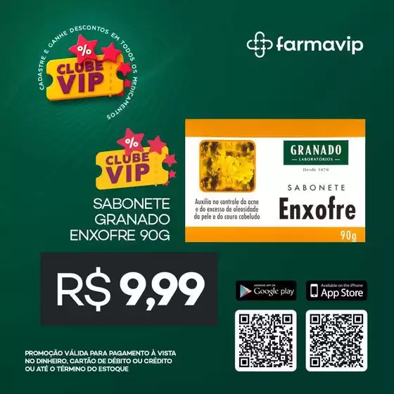 Catálogo Farmavip | Encarte Farmavip | 2026-08-12T00:00:00.000Z - 2026-08-17T00:00:00.000Z