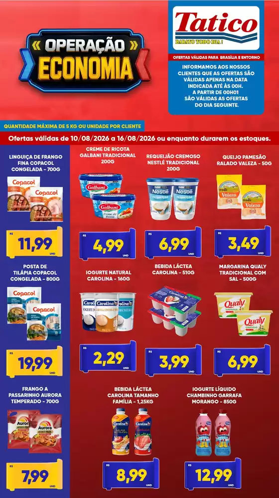 Catálogo Tatico | Ofertas e promoções atuais | 2026-08-10T00:00:00.000Z - 2026-08-16T00:00:00.000Z