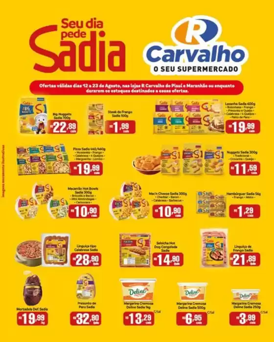 Catálogo R Carvalho Supermercado | Ofertas exclusivas | 2026-08-12T00:00:00.000Z - 2026-08-23T00:00:00.000Z