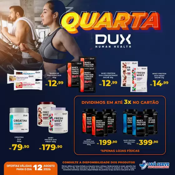 Catálogo Supermercados Jaù Serve | Quarta-feira da Proteína | 2026-08-12T00:00:00.000Z - 2026-08-12T00:00:00.000Z