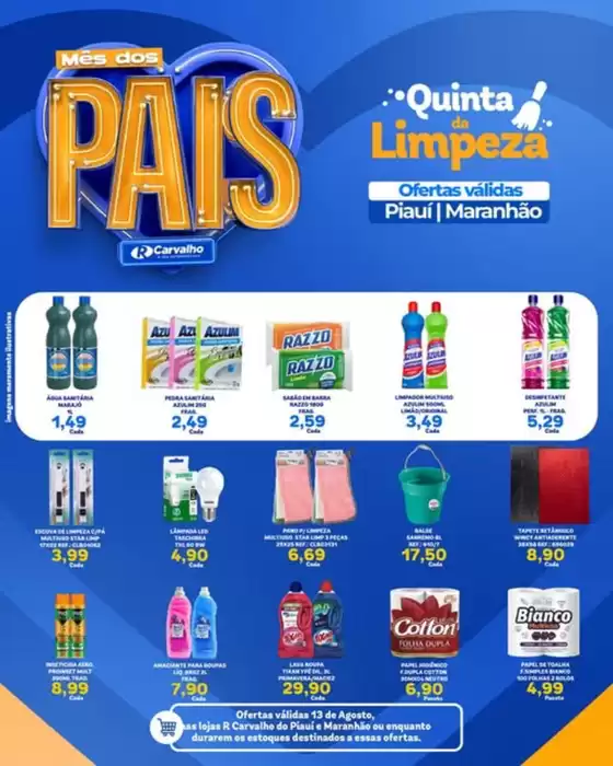 Catálogo R Carvalho Supermercado | Dia dos Pais | 2026-08-13T00:00:00.000Z - 2026-08-13T00:00:00.000Z