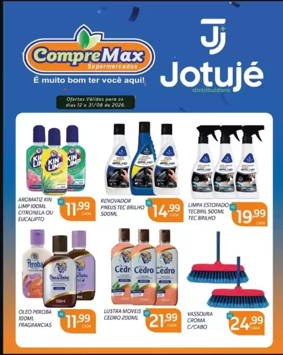 Catálogo CompreMax | Jotuje | 2026-08-13T00:00:00.000Z - 2026-08-31T00:00:00.000Z