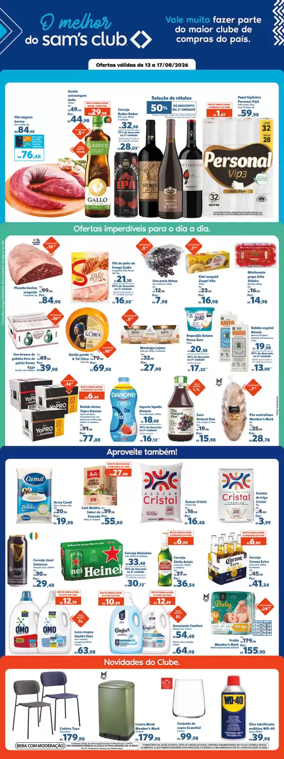 Catálogo Sam's Club | OFERTAS SEMANAL | 2026-08-13T00:00:00.000Z - 2026-08-17T00:00:00.000Z