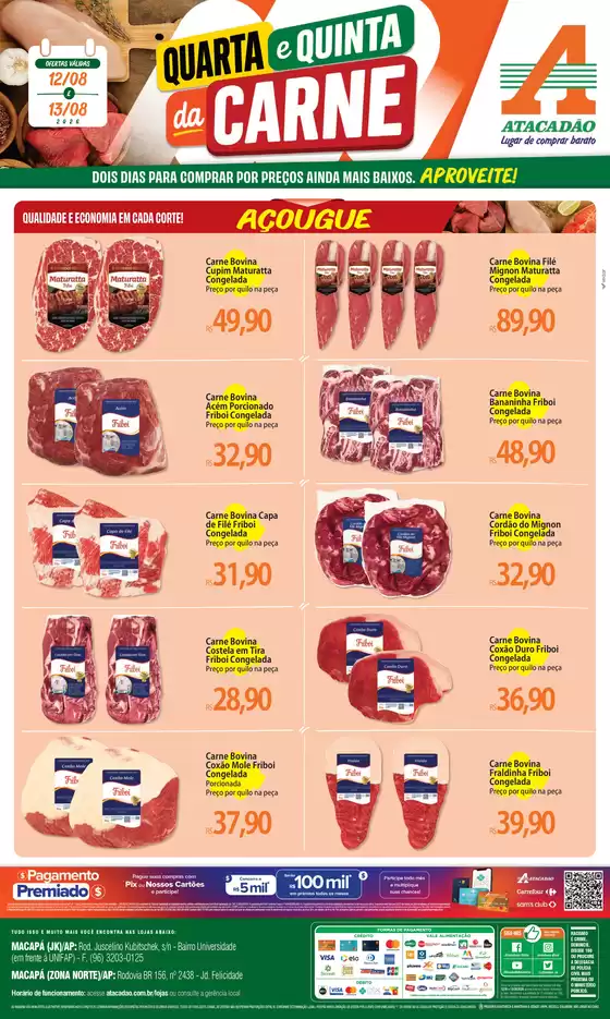 Catálogo Atacadão | Atacadão - Carnes | 2026-08-13T00:00:00.000Z - 2026-08-13T00:00:00.000Z