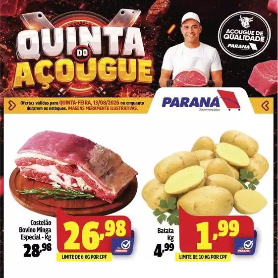 Catálogo Paraná Supermercados | Nossas melhores pechinchas | 2026-08-13T00:00:00.000Z - 2026-08-13T00:00:00.000Z