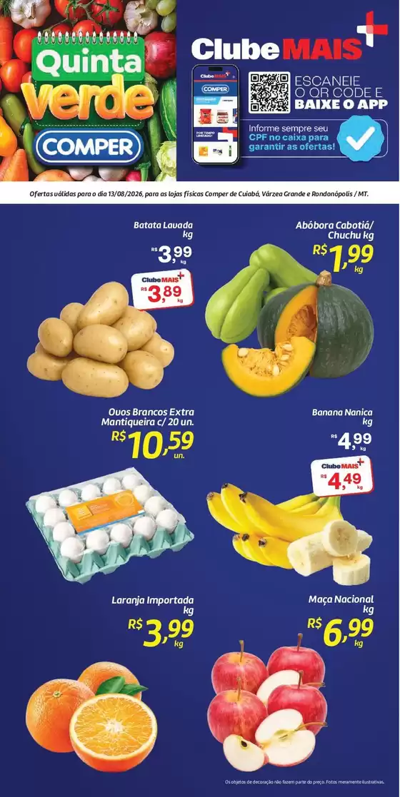 Catálogo Comper | Ótima oferta para todos os clientes | 2026-08-13T00:00:00.000Z - 2026-08-13T00:00:00.000Z
