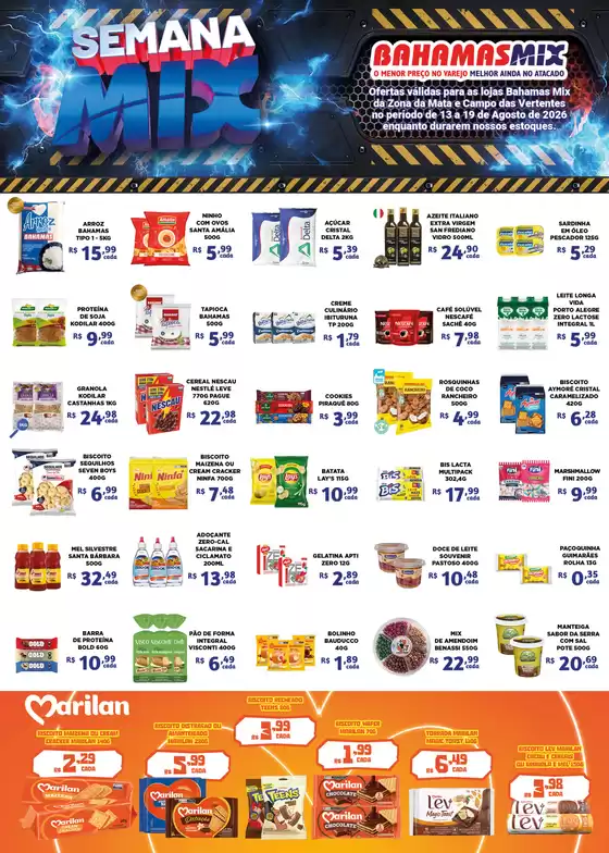 Catálogo Bahamas Mix | Descontos e promoções | 2026-08-13T00:00:00.000Z - 2026-08-19T00:00:00.000Z