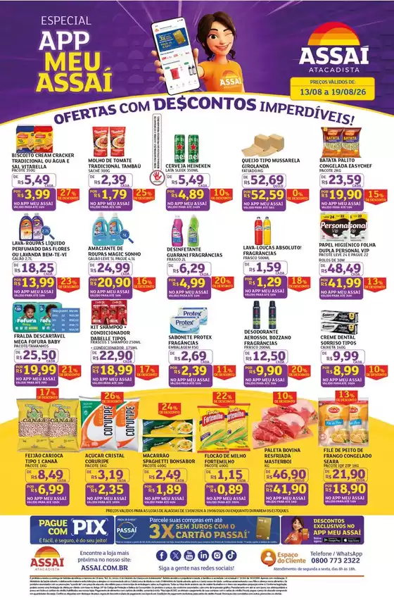 Catálogo Assaí Atacadista | Encarte Assaí Atacadista 169763-573 | 2026-08-13T00:00:00.000Z - 2026-08-19T00:00:00.000Z
