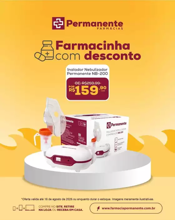Catálogo Farmácia Permanente | Nossas melhores pechinchas | 2026-08-13T00:00:00.000Z - 2026-08-16T00:00:00.000Z