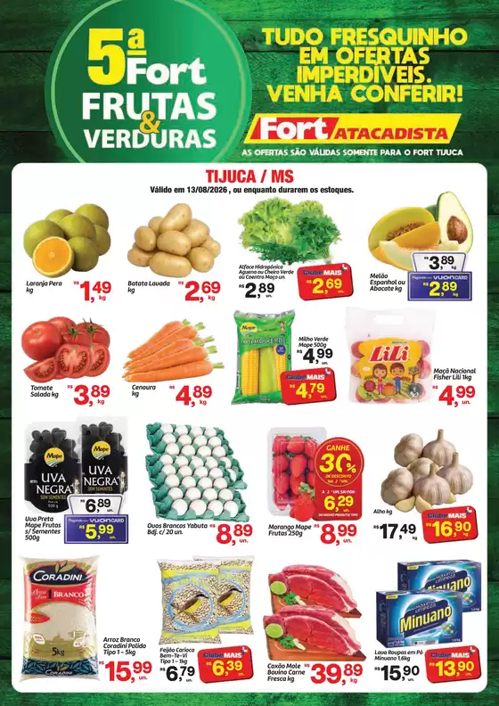 Catálogo Fort Atacadista | MS Fort FLV 5ª Verde 13 AGO 26 Tijuca | 2026-08-13T00:00:00.000Z - 2026-08-13T00:00:00.000Z