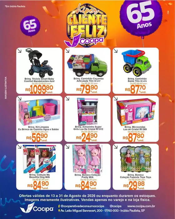 Catálogo Cocipa | Ótima oferta para todos os clientes | 2026-08-13T00:00:00.000Z - 2026-08-31T00:00:00.000Z