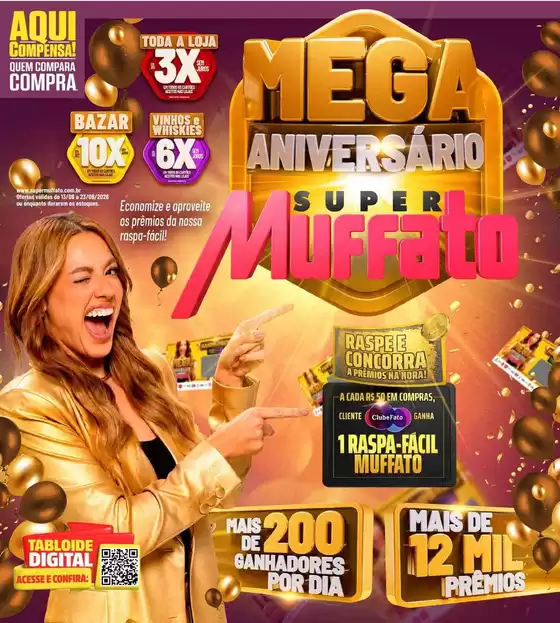 Catálogo Super Muffato em Presidente Prudente | Descontos e promoções | 2026-08-13T00:00:00.000Z - 2026-08-23T00:00:00.000Z