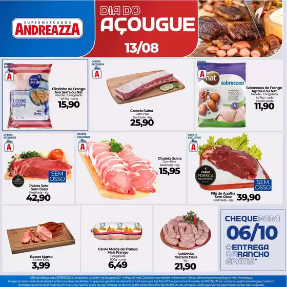 Catálogo Supermercados Andreazza | Nossas melhores pechinchas | 2026-08-13T00:00:00.000Z - 2026-08-13T00:00:00.000Z