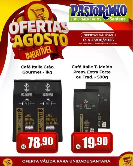 Catálogo Supermercado Pastorinho | Ofertas e promoções atuais | 2026-08-13T00:00:00.000Z - 2026-08-23T00:00:00.000Z
