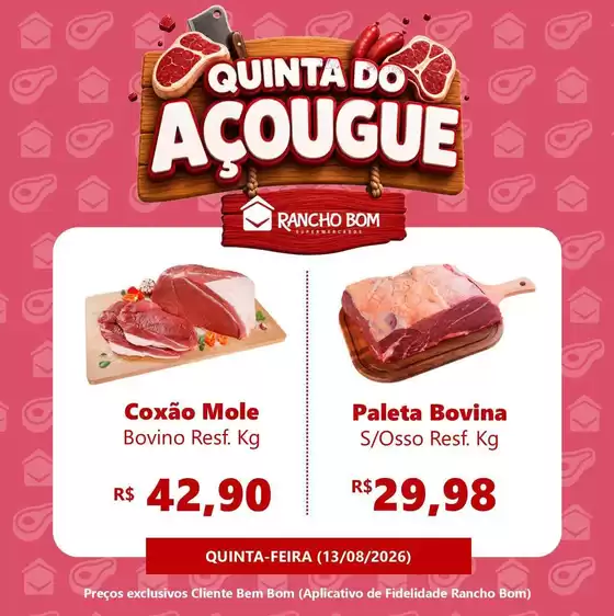 Catálogo Rancho Bom Supermercados | Novas ofertas para descobrir | 2026-08-13T00:00:00.000Z - 2026-08-13T00:00:00.000Z
