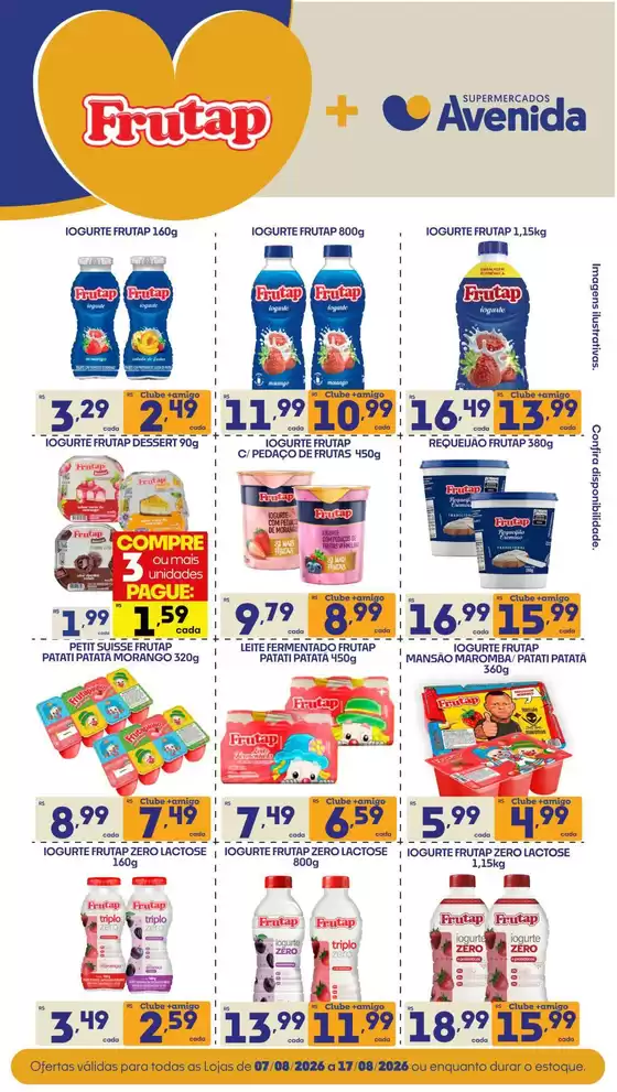 Catálogo Supermercados Avenida | Ofertas exclusivas | 2026-08-07T00:00:00.000Z - 2026-08-17T00:00:00.000Z