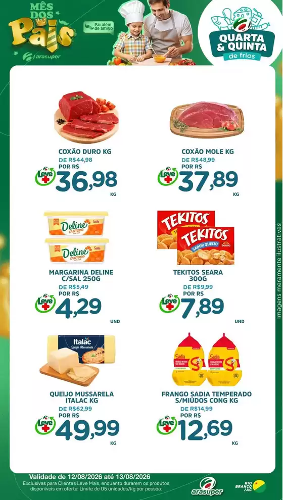 Catálogo Araújo Supermercados | QUARTA E QUINTA | 2026-08-12T00:00:00.000Z - 2026-08-13T00:00:00.000Z