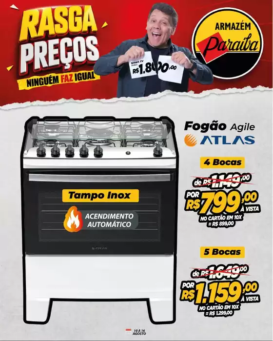 Catálogo Armazém Paraíba | Ótima oferta para todos os clientes | 2026-08-10T00:00:00.000Z - 2026-08-16T00:00:00.000Z