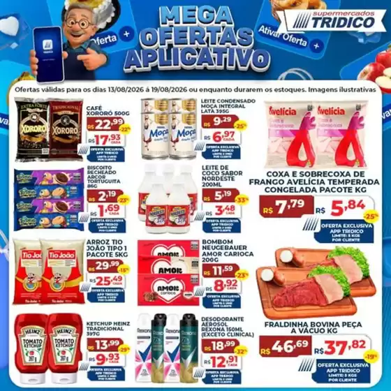 Catálogo Supermercados Tridico | Mega Ofertas | 2026-08-13T00:00:00.000Z - 2026-08-19T00:00:00.000Z