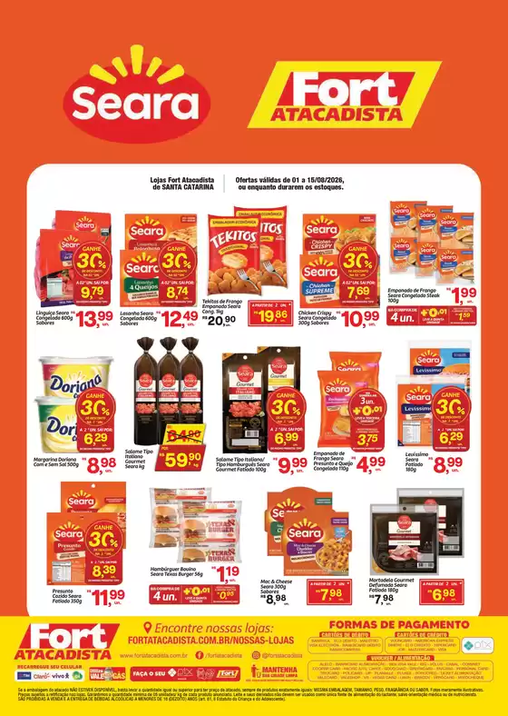 Catálogo Fort Atacadista | SC Fort Seara 01 a 15 AGO 26 | 2026-08-01T00:00:00.000Z - 2026-08-15T00:00:00.000Z