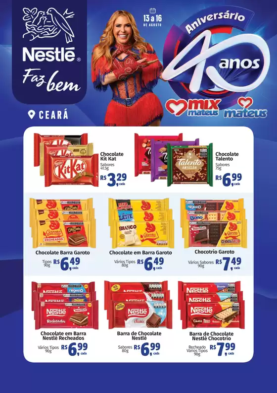 Catálogo Supermercados Mateus | Especial Nestlé de Aniversario | 2026-08-13T00:00:00.000Z - 2026-08-16T00:00:00.000Z