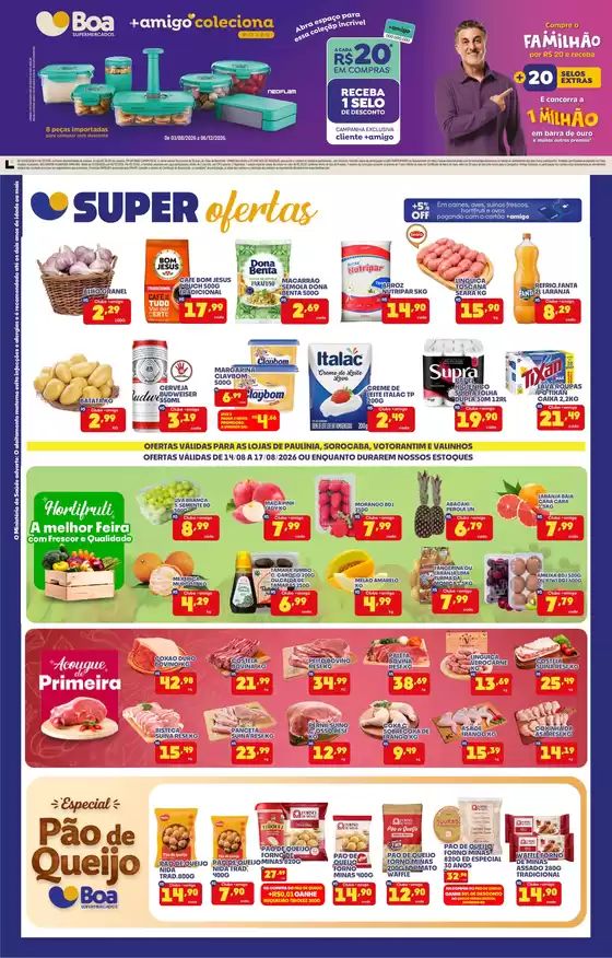 Catálogo Boa Supermercados | Super Ofertas | 2026-08-14T00:00:00.000Z - 2026-08-17T00:00:00.000Z