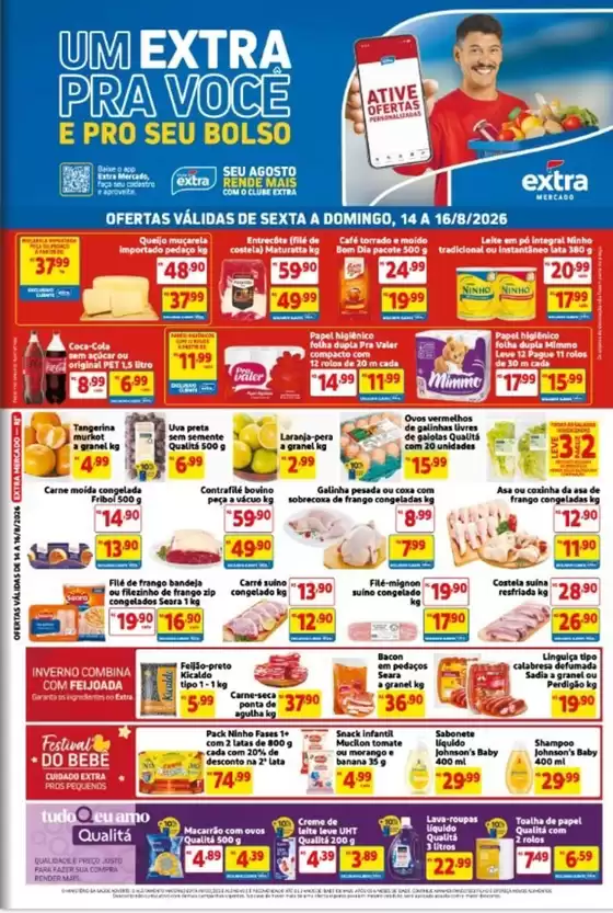 Catálogo Clube Extra em Contagem | Ofertas | 2026-08-14T00:00:00.000Z - 2026-08-16T00:00:00.000Z
