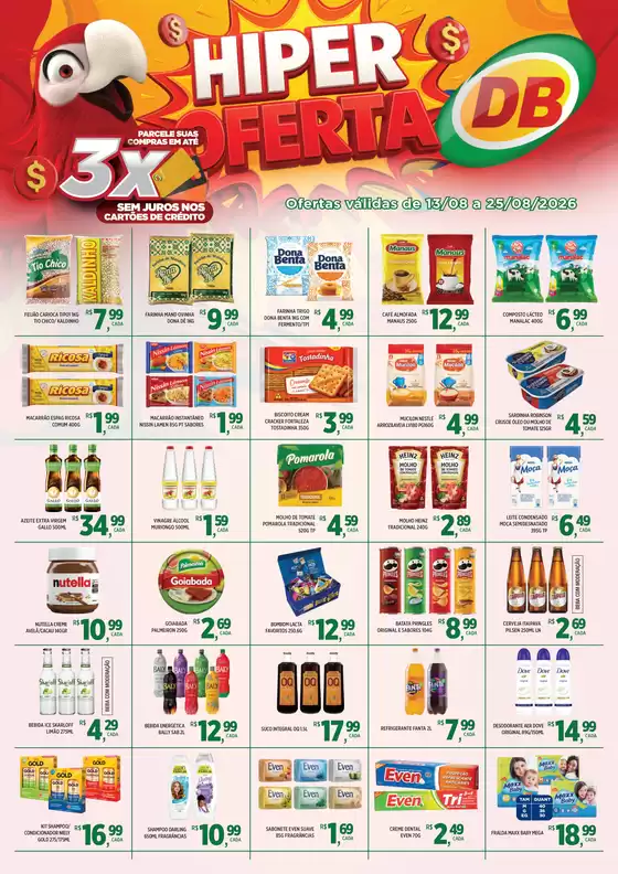 Catálogo DB Supermercados | Hiper Ofertas | 2026-08-14T00:00:00.000Z - 2026-08-25T00:00:00.000Z