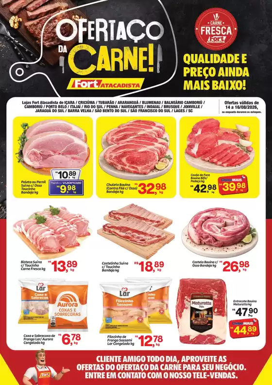 Catálogo Fort Atacadista | SC Fort Ofertaco 14 a 16 AGO 26 Regional | 2026-08-14T00:00:00.000Z - 2026-08-16T00:00:00.000Z