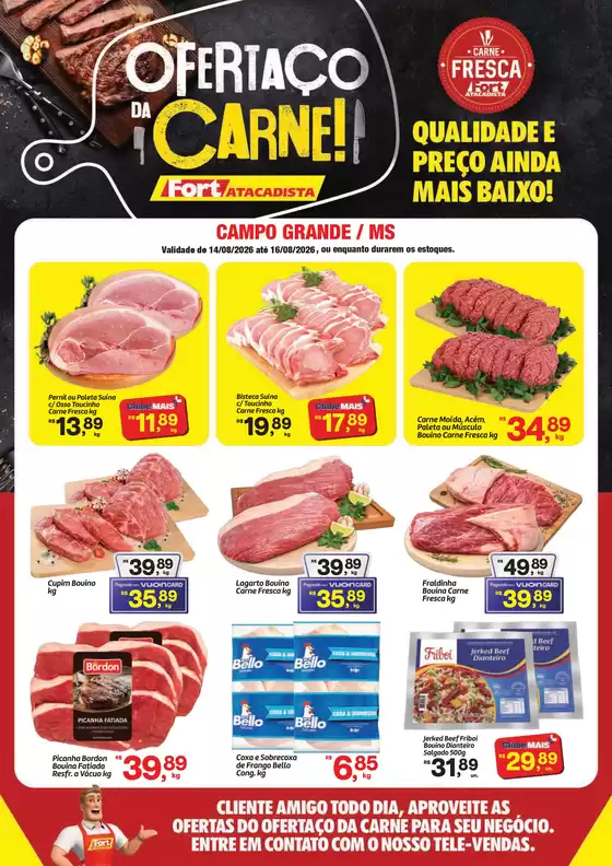 Catálogo Fort Atacadista | MS Fort Ofertaço da Carne 14 a 16 AGO 26 | 2026-08-14T00:00:00.000Z - 2026-08-16T00:00:00.000Z