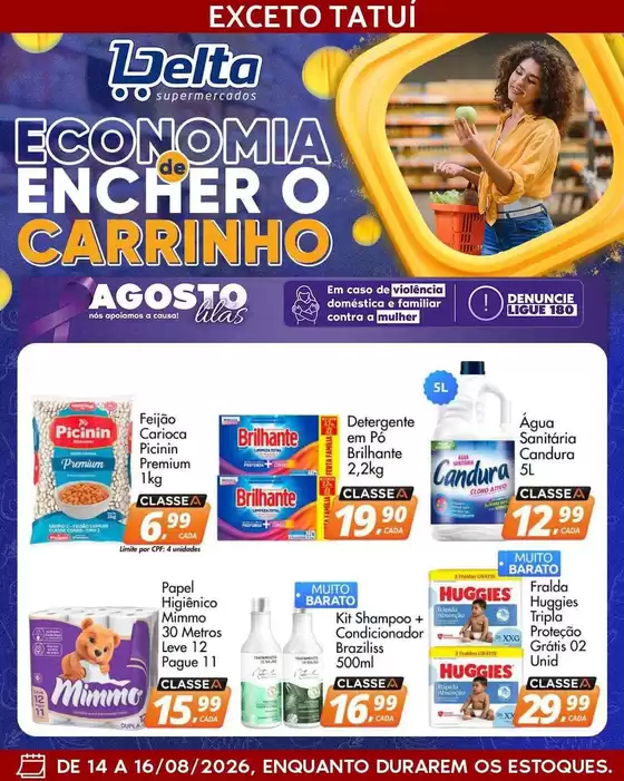 Catálogo Delta Supermercados | Nossas melhores ofertas para você | 2026-08-14T00:00:00.000Z - 2026-08-16T00:00:00.000Z