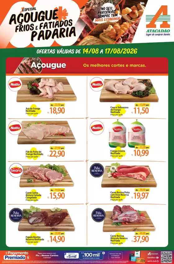 Catálogo Atacadão | Atacadão - Açougue / Padaria / Frios e Fatiados | 2026-08-14T00:00:00.000Z - 2026-08-17T00:00:00.000Z