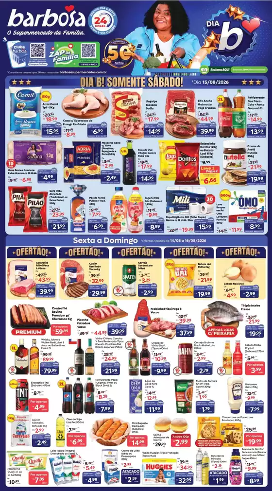 Catálogo Barbosa Supermercados | Rede | 2026-08-14T00:00:00.000Z - 2026-08-16T00:00:00.000Z