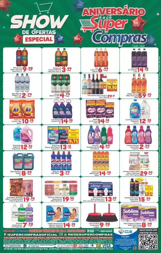 Catálogo Rede Super Compras | Encarte Rede Super Compras | 2026-08-14T00:00:00.000Z - 2026-08-16T00:00:00.000Z