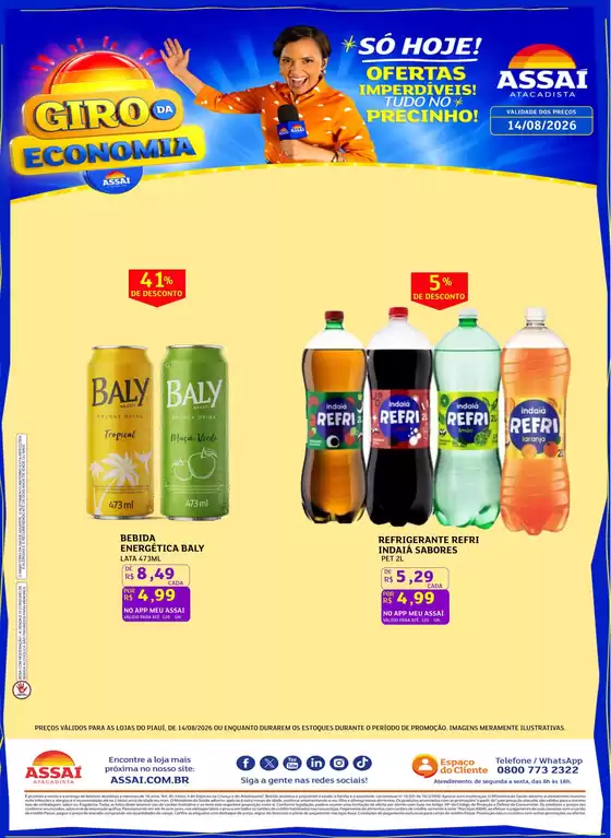 Catálogo Assaí Atacadista | Encarte Assaí Atacadista 49768-102 | 2026-08-14T00:00:00.000Z - 2026-08-14T00:00:00.000Z