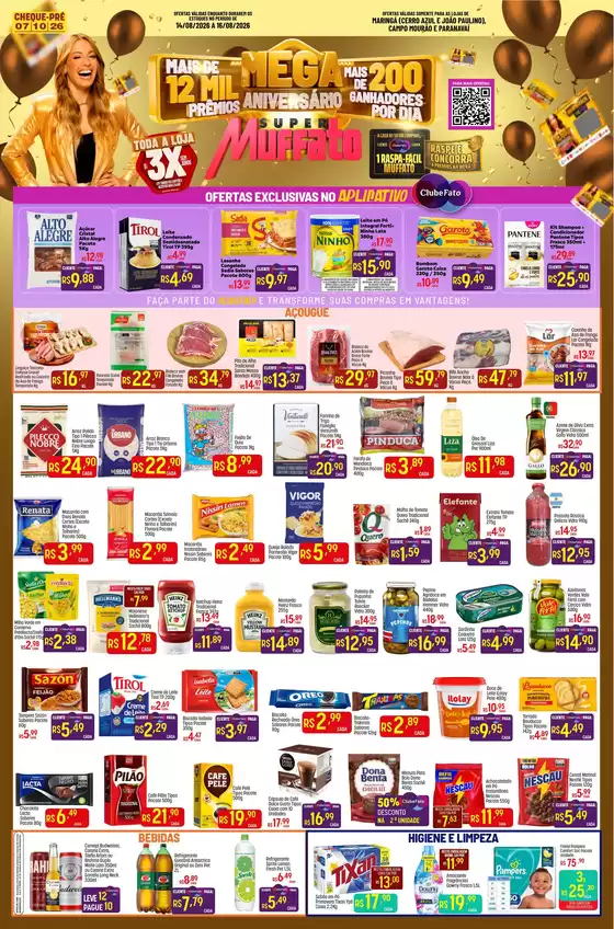 Catálogo Super Muffato em Maringá | Descontos e promoções | 2026-08-14T00:00:00.000Z - 2026-08-16T00:00:00.000Z