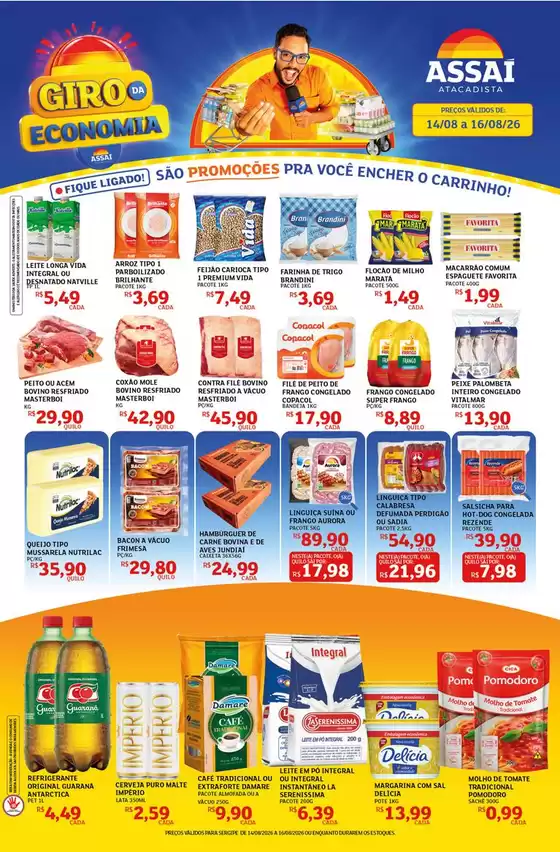 Catálogo Assaí Atacadista | Encarte Assaí Atacadista 169859-537 | 2026-08-14T00:00:00.000Z - 2026-08-16T00:00:00.000Z