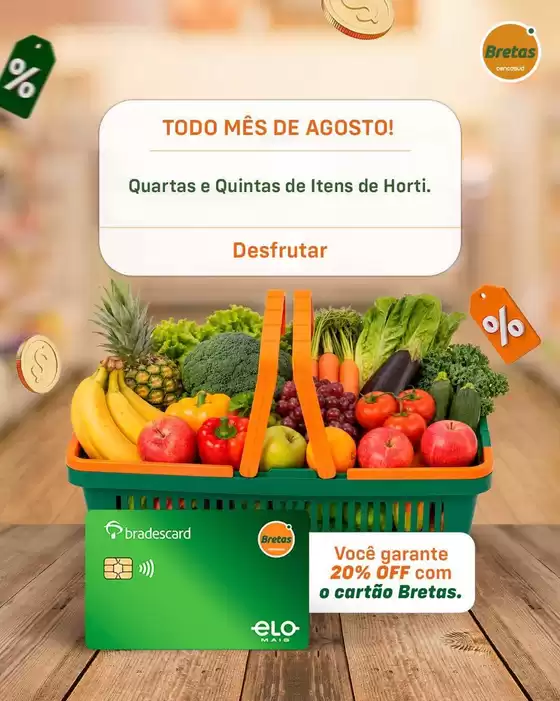 Catálogo Supermercado Bretas | Descubra ofertas atraentes | 2026-08-01T00:00:00.000Z - 2026-08-31T00:00:00.000Z