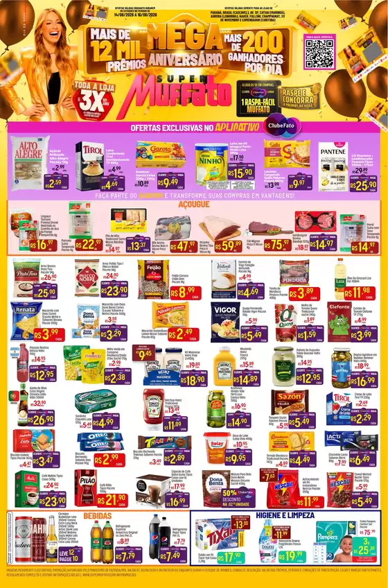 Catálogo Super Muffato em Maringá | Nossas melhores ofertas para você | 2026-06-30T00:00:00.000Z - 2026-09-08T00:00:00.000Z