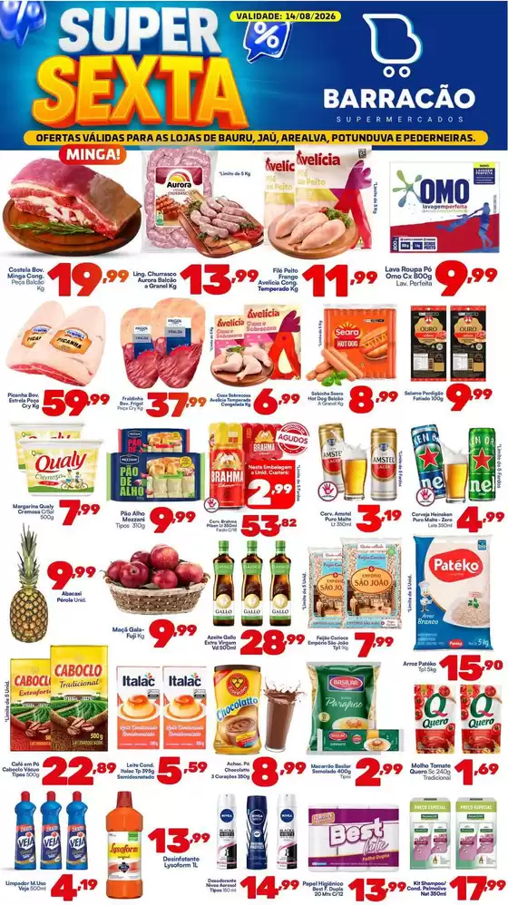 Catálogo Barracão Supermercado | Encarte Barracão Supermercado | 2026-08-14T00:00:00.000Z - 2026-08-14T00:00:00.000Z
