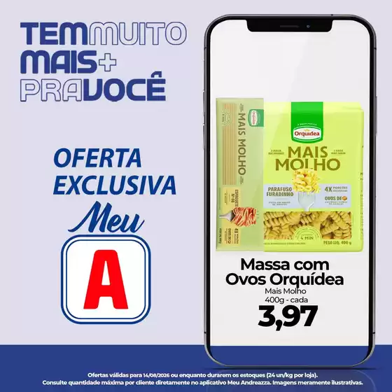 Catálogo Supermercados Andreazza | Economize agora com nossas ofertas | 2026-08-14T00:00:00.000Z - 2026-08-14T00:00:00.000Z