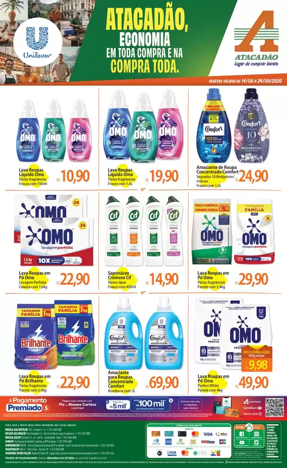 Catálogo Atacadão | Atacadão - Limpeza e Perfumaria | 2026-08-14T00:00:00.000Z - 2026-08-24T00:00:00.000Z