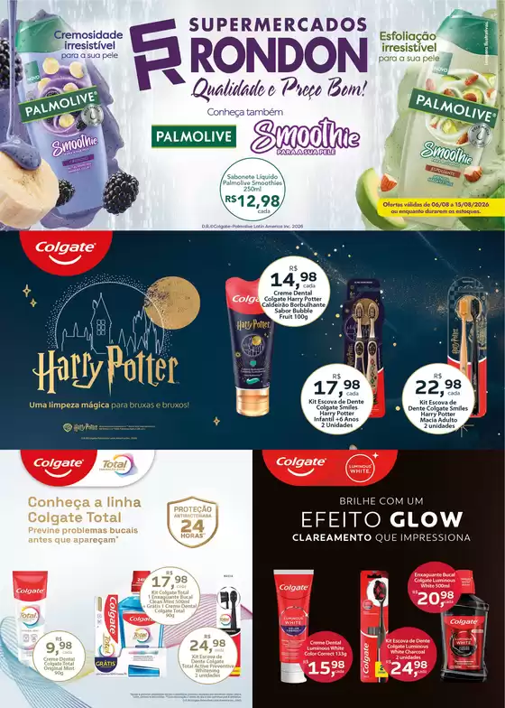 Catálogo Supermercados Rondon | Ofertas especiais para você | 2026-08-06T00:00:00.000Z - 2026-08-15T00:00:00.000Z